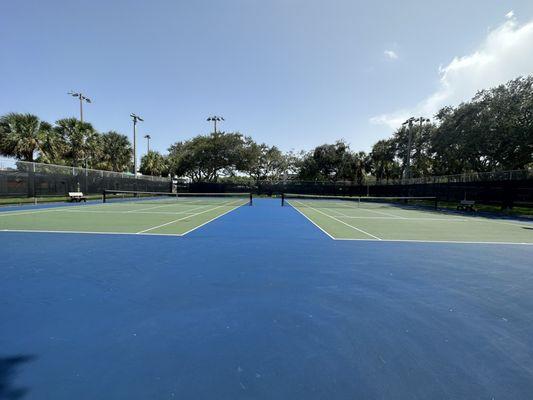 Tennis courts