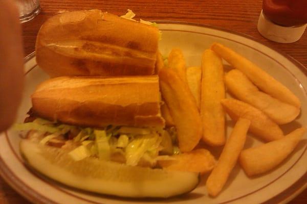 Sub and Fries