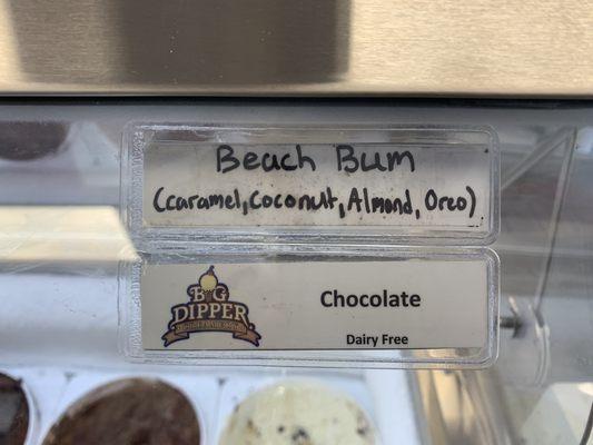 Beach Bum ice cream flavor