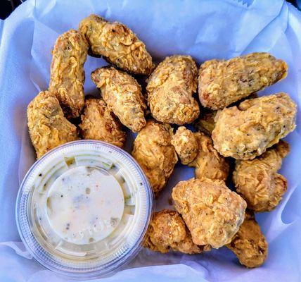 Fried oysters - very good