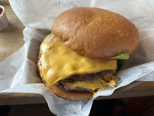 The shack burger