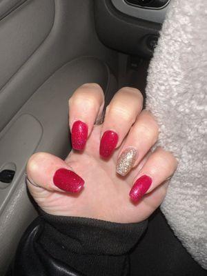 Nails from salon