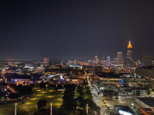 View from owners lounge