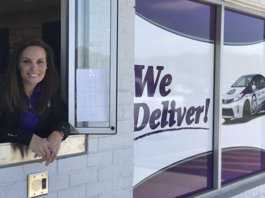 We offer drive-thru prescription pick-up for your convenience.