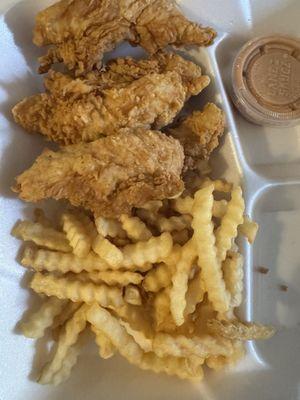 The Caniac Combo - 6 Chicken Fingers