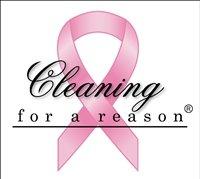 We are partnered w/Cleaning for a Reason and provide free house cleaning for women undergoing cancer treatment!