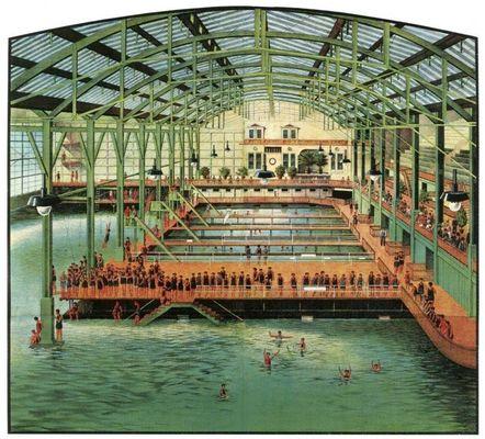 Sutro Baths as completed in 1894