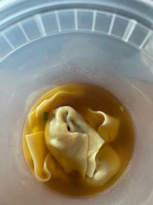 Great wonton soup!