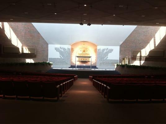 The main hall for ceremonies