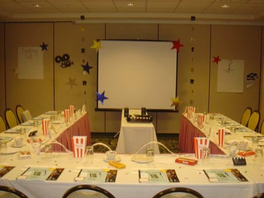 A Training Classroom before the Action.