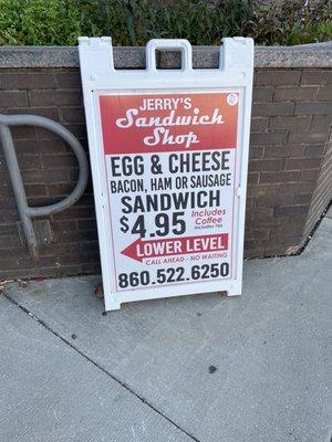 Breakfast deal when i was there