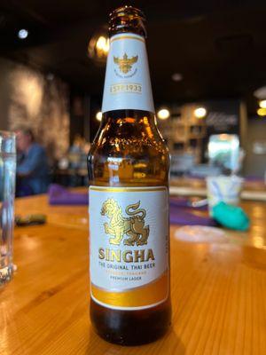 Authentic Singha Beer