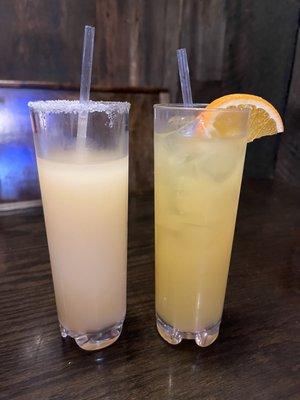 Peach Frozen Margarita // Cactus Cooler