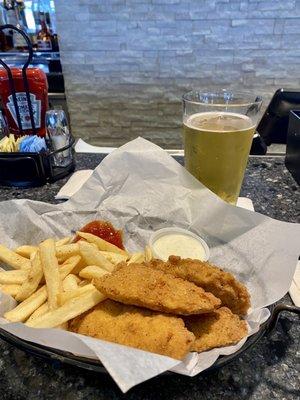 Chicken tenders & fries