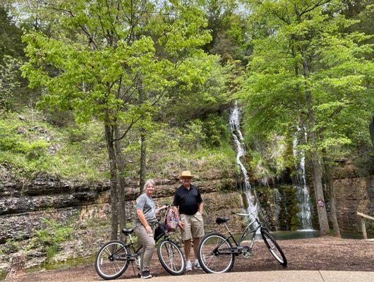 Blue springs - the end of the 3.2 mile trail.