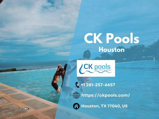 Contact CK Pools today to get your pool service offer! 281-257-6657