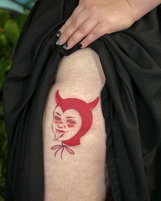 Who is this cute devil? Done by Sara!