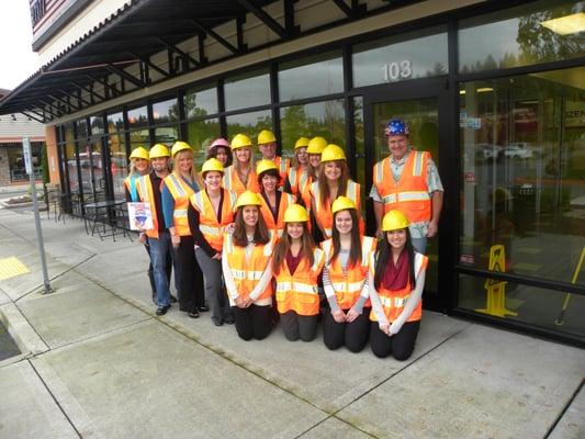 RE/MAX Choice Executives agents and staff ready for our office expansion in 2014.