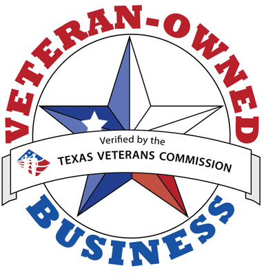 Proudly Veteran owned and operated Texas business.