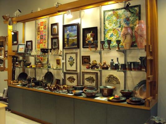 Inside Mountain Made, an Asheville Art Gallery