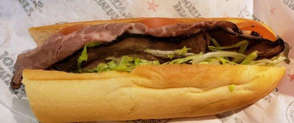 Little John with Roast Beef at Jimmy John's Central Ave.