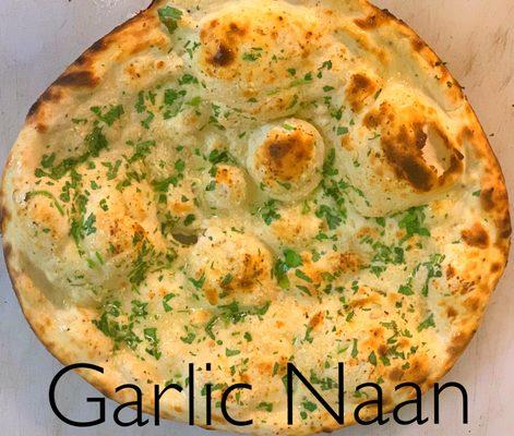 Garlic naan