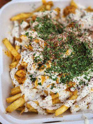 Chicken tikka fries