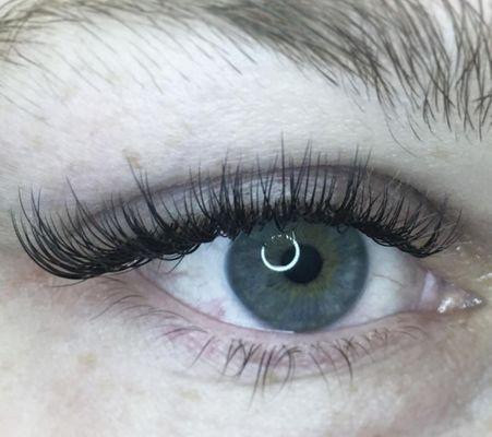 Some Classic lashes on our beautiful client.