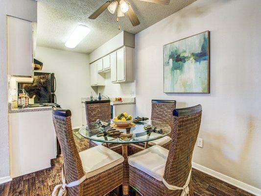 Ladera Palms Dining Room and Kitchen