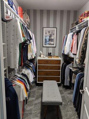 Men's Walk -In Closet