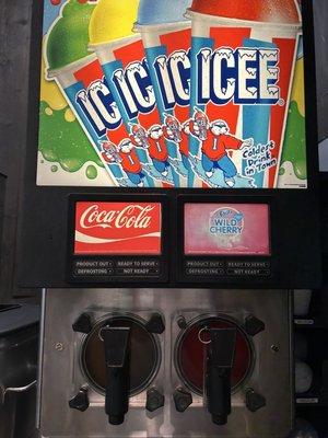 Icee self serve machine