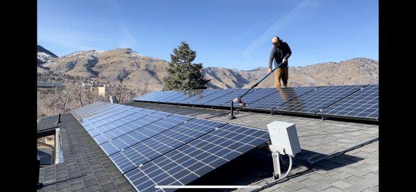 Solar Panel Cleaning