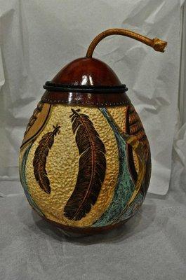 Colleen Heinemann - Carved Gourd