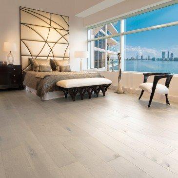 beautiful wire brush wood floors