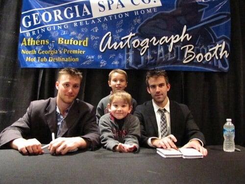 The Glads always have two players sign autographs after each game!! Perfect for the kids!!