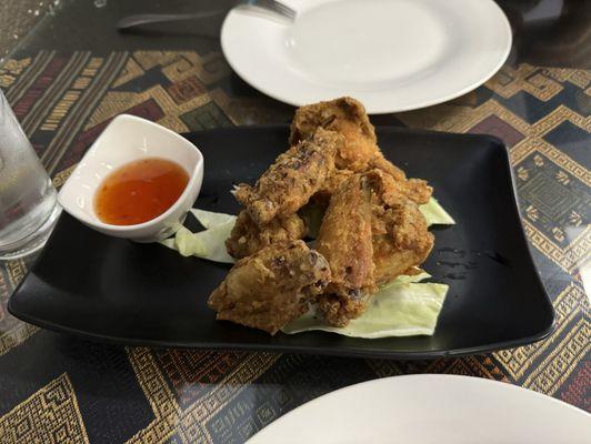 8. Fried chicken wings