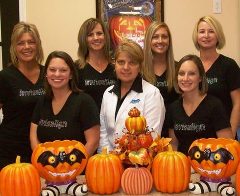 The professional & friendly staff at Smile Center Orthodontics