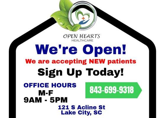 Open hearts Healthcare