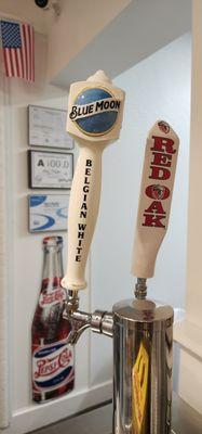 Beer on tap