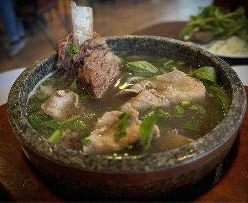 Hot stone Pho special.  Sensational.  I'm hooked.