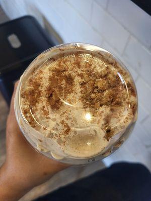 Pumpkin Bread Shake was fire, crumbled walnuts on top too