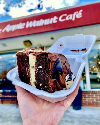 Chocolate cheesecake cake