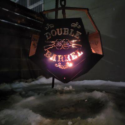 Our custom Fire Pit from Solid Fire Pits out of Spokane. Thank you Scott!