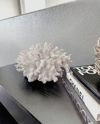 The coveted faux coral decor from Z Gallerie