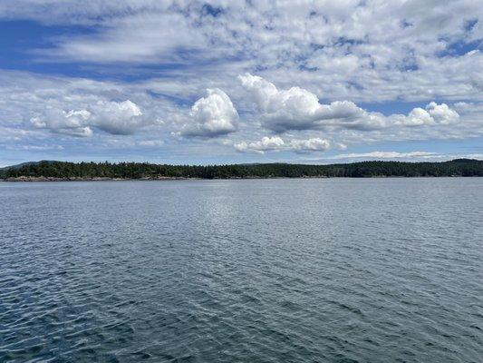 View from the boat