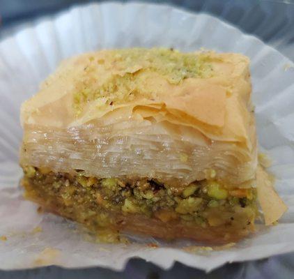 pistachio baklava