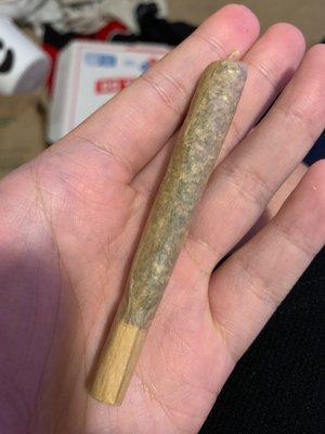 Mad gelato Joint. First time rolling it with a filter