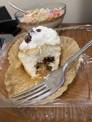 Cookie Dough cupcake