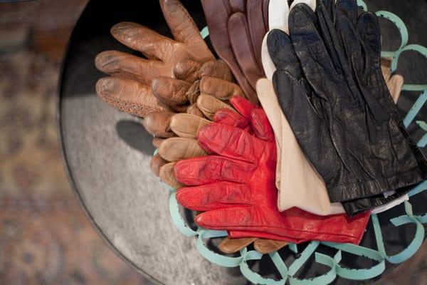 The Rabbit Hole : vintage leather gloves + other vintage accessories