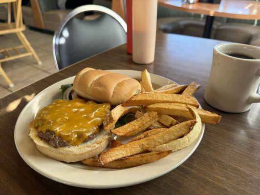 Fantastic burger and house-made fries! Special place.